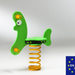 Banana Verde a Molla in Polietilene per Parco Giochi per Bambini - ITALFROM®