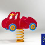 Auto a Molla in Polietilene per Parco Giochi per Bambini - ITALFROM®