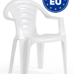 Sedia Faro da Giardino Cucina Bar Ristorante Poltrona Sedia in Polipropilene Vari Colori