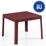 Tavolo Oxy Basso d'Appoggio Design da Giardino Cucina Bar Ristorante in Polipropilene in Vari Colori