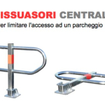 DISSUASORE MECCANICO DI SOSTA PER PARCHEGGIO CENTRAL - Confezione da 10 pezzi