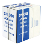 Chiodi in Acciaio Zincati Testa Piana - Confezione da 2,5 kg X 4