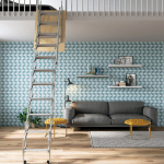 Scala Retrattile a Pantografo per Soppalco