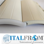 Avvolgibile Tapparella in Acciaio Coibentato 12,5x55 mm Vari Colori Certificato CE