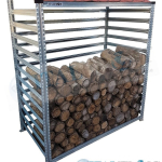 Legnaia Modulare ITALFROM® in Acciaio Zincato Autoportante - Modulo  Iniziale - Varie Misure a Scelta