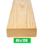 Tavole Impregnate in Legno di Pino Nordico Impregnate- Trattate Classe III - 45x120 - H200cm