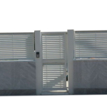 Cancello Pedonale Finitura Standard Zincato - Linea Lame