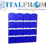 5 Pezzi Pannello Pensile in Plastica PB05 Vuoto per Contenitori KeyBox