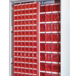 Armadio Vuoto a 1 Pannello Scorrevole per Contenitori Multibox