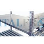 RIPIANO LISCIO PER SCAFFALATURE INOX L 90 X 50 CM ,COMPLETO , PORTATA 175 Kg