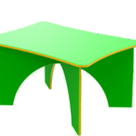 Tabala Tavolo in Polietilene per Bambini