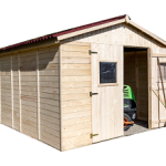 Casetta da Giardino Eden 2828 in Legno Massello non Trattato - cm 280x280cm - ITALFROM 424