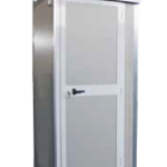 Cabina Metallica per Servizi Igienici Coibentata con Punto Luce e Doppio Serbatoio