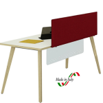 Pannello Acustico Moody H 29,5 cm per Scrivanie