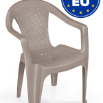 Set 4 Sedie Star da Giardino Cucina Bar Ristorante Poltrona Sedia in Polipropilene Vari Colori