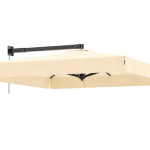 Ombrellone a Braccio Laterale Addossato Murales in Alluminio