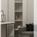 Composizione Libreria Kato Angolo A  60,3X60,3X204 H